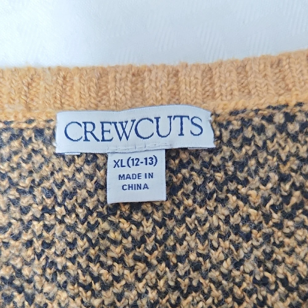 Crewcuts Girls Leopard Print Cardigan Size XL (12-13).  #E15 - Picture 12 of 12